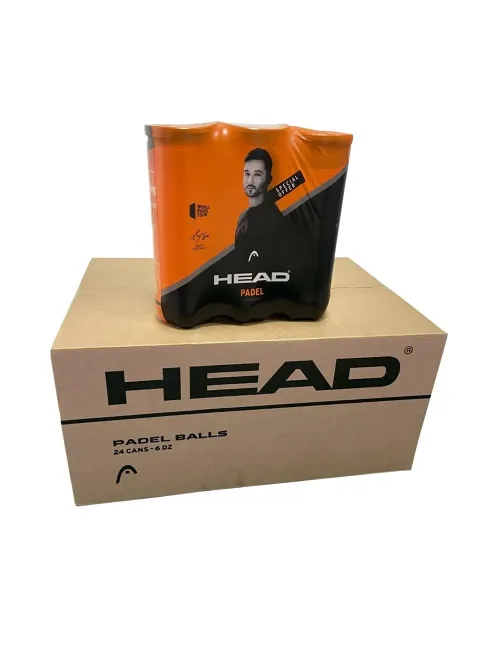 8 Packs De 3 Botes Cajon Bolas Head Padel | Ofertas de pádel